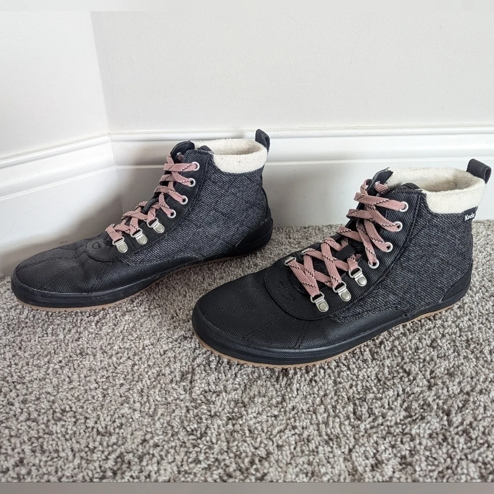 Keds Scout Lined Quilted Ankle Boot sz 11